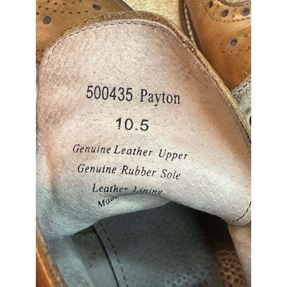 Aston Grey Payton Wingtip Leather Boots - Picture 9 of 9